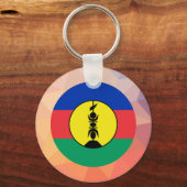 New Caledonia Souvenir Schlüsselanhänger (Vorderseite)