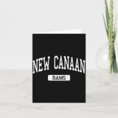 New Canaan High School Hs New Canaan Ct Varsity Sr Karte (Vorderseite)