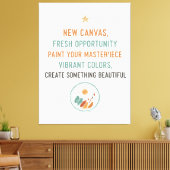 New Canvas Sunrise Leinwanddruck (Insitu (Wohnzimmer))