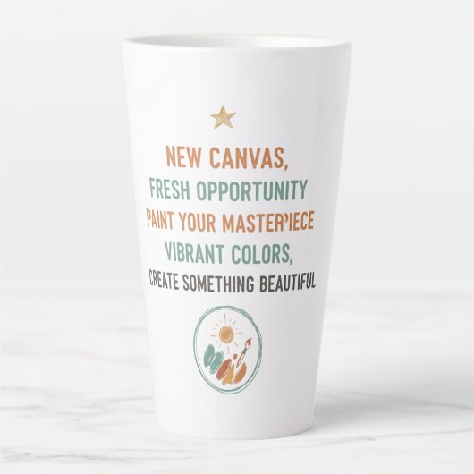 New Canvas Sunrise Milchtasse (Vorderseite)