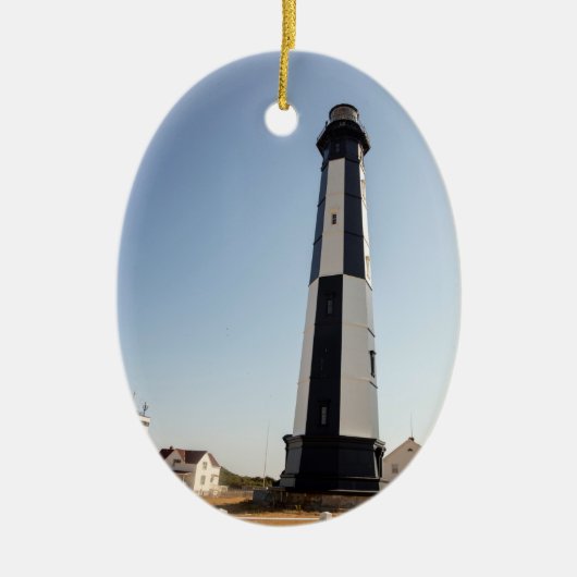 New Cape Henry Lighthouse Keramik Ornament (Vorne)
