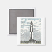 New Cape Henry Lighthouse Magnet (Vorderseite/Rückseite)
