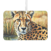 New Car Riech Freshener mit Cheetah Image Autolufterfrischer (Rückseite)