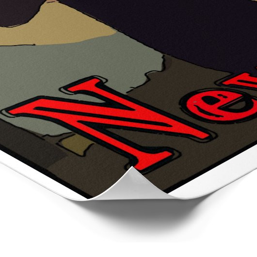 New Castle, DE Poster (Ecke)