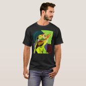 New Cham On The Block—Jacksons Chamäleon T-Shirt (Vorne ganz)