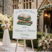 New Chapter Begins, Book Themed Welcome Poster