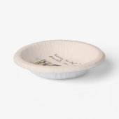 New Chapter Begins Floral New Beginnings Pappteller (Gewinkelt)