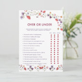  New Chapter Begins Over or Under Bridal Shower  (Stehend Vorderseite)