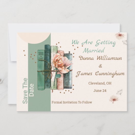  New Chapter Begins Save the Date (Vorderseite)