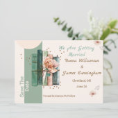  New Chapter Begins Save the Date (Stehend Vorderseite)