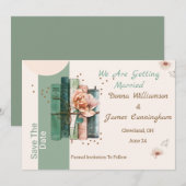  New Chapter Begins Save the Date (Vorne/Hinten)