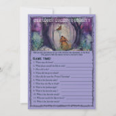 New Chapter Begins Who Knows Mommy Best Game Card Einladung (Vorderseite)