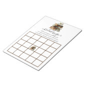 New Chapter Bridal Shower Bingo Notizblock (angewinkelt)