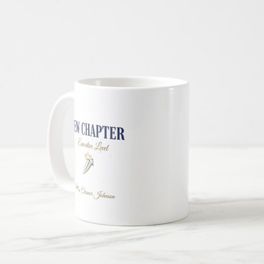 New Chapter Executive Level Personalized Kaffeetasse (Vorderseite Links)