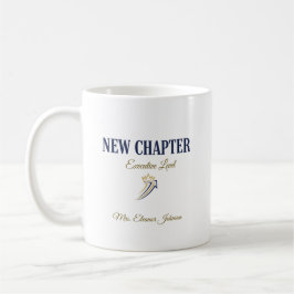 New Chapter Executive Level Personalized Kaffeetasse
