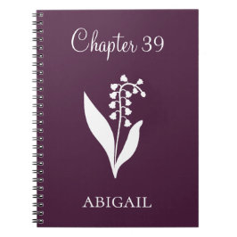 New Chapter Journal Lilly May Birth Flower Notizblock