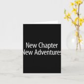 New Chapter - New Adventures - Karte (Gelbe Blume)