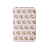 New Chapter Pink Bow Stripes Badematte (Vorderseite Vertikal)