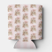 New Chapter Pink Bow Stripes Dosenkühler (Rückseite)