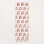 New Chapter Pink Bow Stripes Yogamatte (Rückseite)