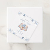 New Chapter Winter Floral Snowball Baby Shower Geschenkanhänger (Beispiel)