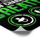 New Character D Gamer Pregnancy Announcement  Poster (Ecke)