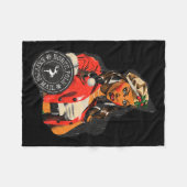 New Christmas North Le Express Mail Design Made Wi Fleecedecke (Vorderseite (Horizontal))