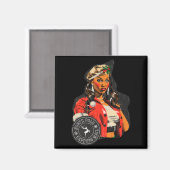 New Christmas North Le Express Mail Design Made Wi Magnet (Vorderseite/Rückseite)