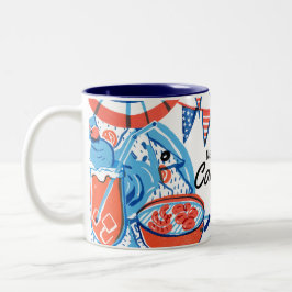 New Citizen Gift - American Patriotic USA Zweifarbige Tasse