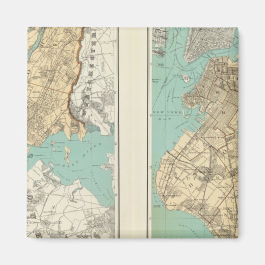 New City, Brooklyn Magnet (Vorne)