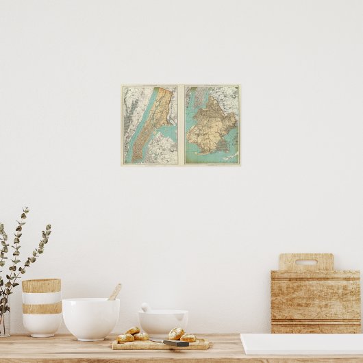 New City, Brooklyn Poster (Küche)