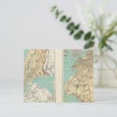 New City, Brooklyn Postkarte (Stehend Vorderseite)