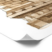 New Colossus Liberty Gedicht Poster (Ecke)