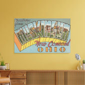 New Concord, Ohio - Muskingum Landkreis Leinwanddruck (Insitu (Wohnzimmer))
