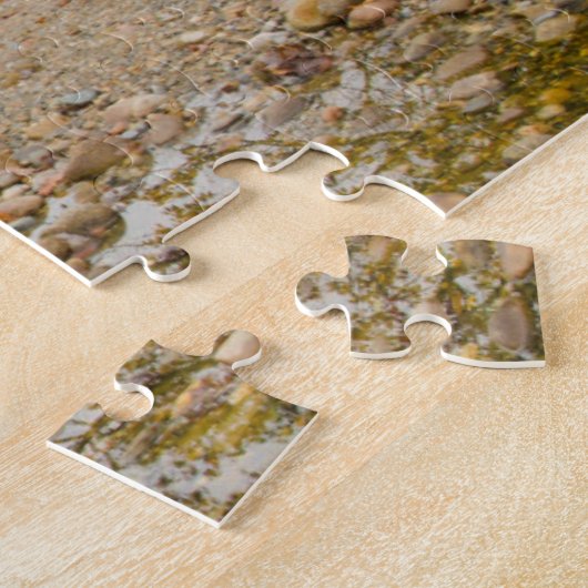 New Covered Bridge über Fluss im Herbst Puzzle (Seite)