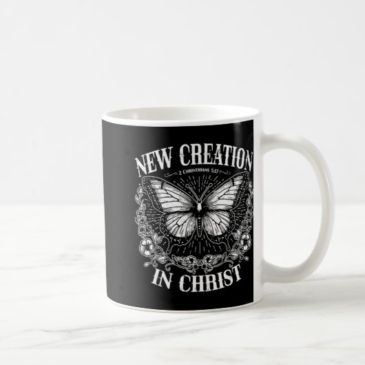 New Creation In Christ, Boho Christian, Western Fa Kaffeetasse (Rechts)