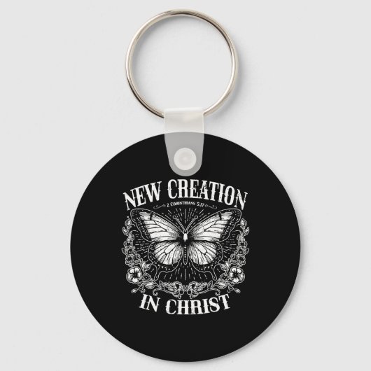 New Creation In Christ, Boho Christian, Western Fa Schlüsselanhänger (Vorderseite)