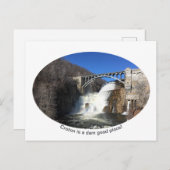 New Croton Dam, Croton, New York Postcard Postkarte (Vorne/Hinten)