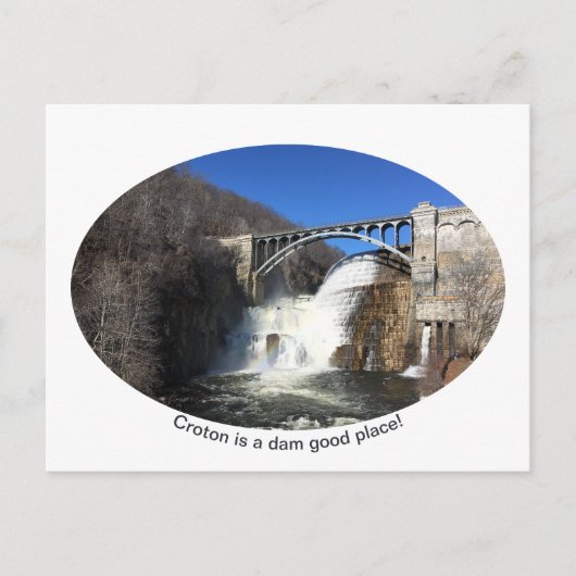 New Croton Dam, Croton, New York Postcard Postkarte (Vorderseite)
