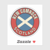 New Cumnock, Schottland Aufkleber (Blatt)
