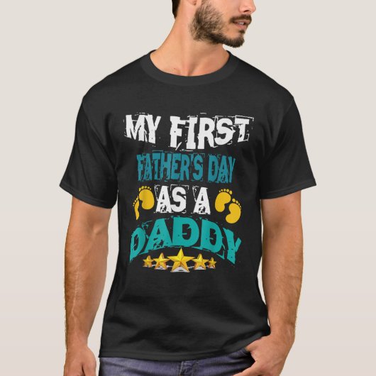 New Dad 2025 T-Shirt (Vorderseite)