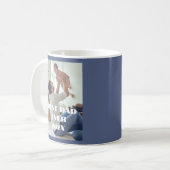 New Dad Best Ever - Custom Full Foto Kaffeetasse (Vorderseite Links)