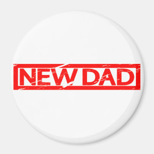 New Dad Briefmarke Magnet