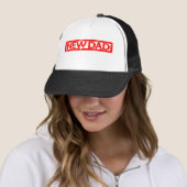 New Dad Briefmarke Truckerkappe (Beispiel)