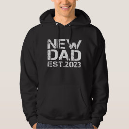 New Dad Est 2023 Hoodie