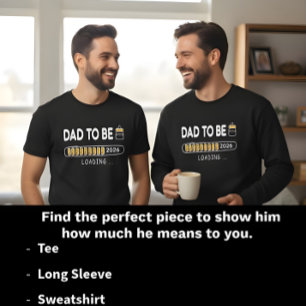 New Dad Est. 2026 Shirt: Vater-werdend T-Shirt