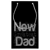 New Dad Extraordinator Kleine Geschenktüte (Rückseite)