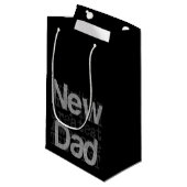 New Dad Extraordinator Kleine Geschenktüte (Vorderseite Schrägansicht)
