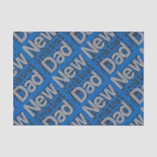 New Dad Extraordinator Seidenpapier (Vorderseite)