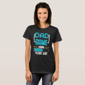 New Dad Game Loading First Time Father T-Shirt (Vorne ganz)